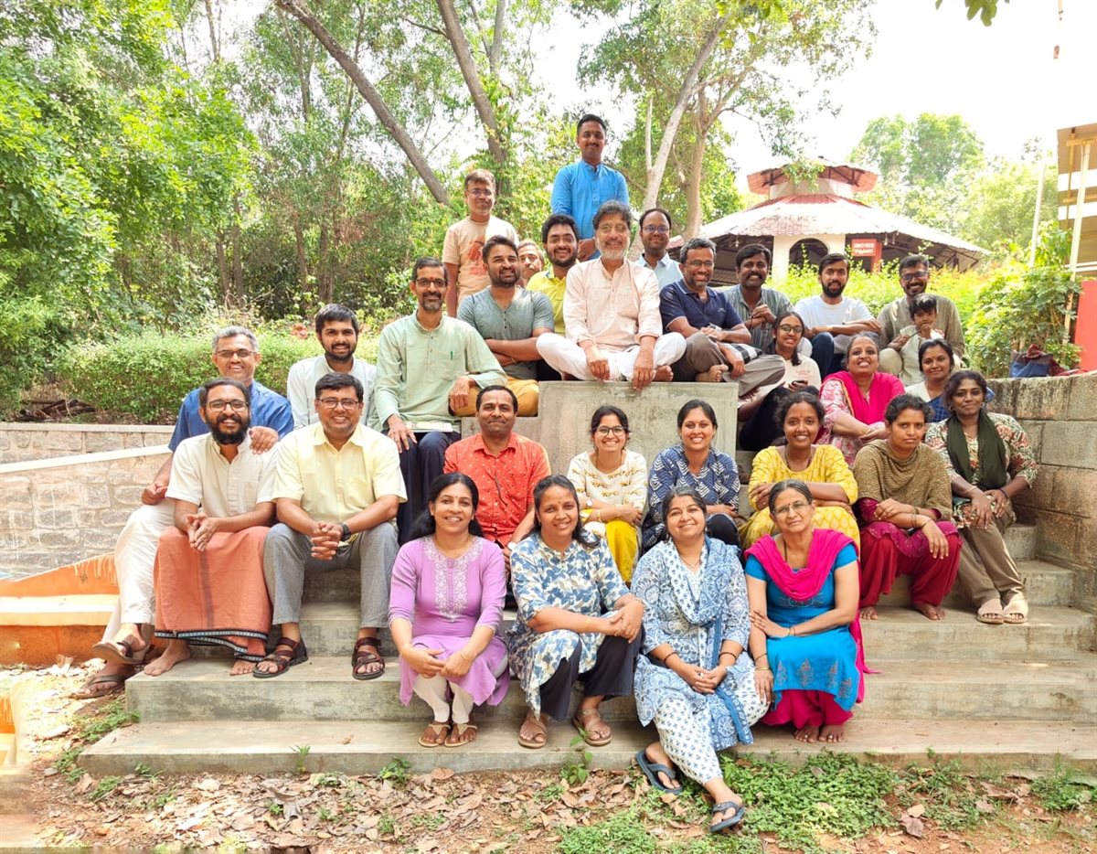Group photograph of the Modernity & Me retreat participants